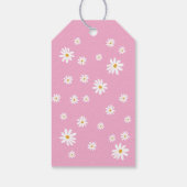 Wild One Daisy Birthday – Girl’s First Birthday Cadeaulabel (Achterkant)