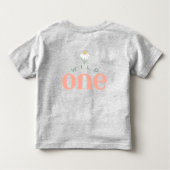 Wild One Daisy Wildebloem 1e Verjaardag  Kinder Shirts (Achterkant)