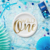 Wild One | Eerste verjaardag Papieren Bordje (Feest)