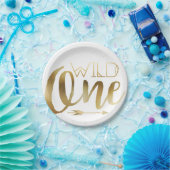 Wild One | Eerste verjaardag Papieren Bordje (Feest)