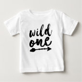 Wild One en Arrow Black | Boho | Een jaar oud (Voorkant)