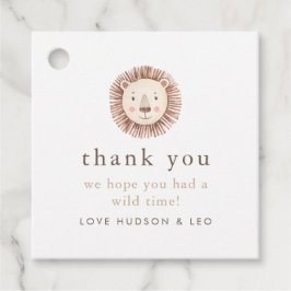 Wild One en Four Ever Wild Gezamenlijke Partij Bedankjes Labels