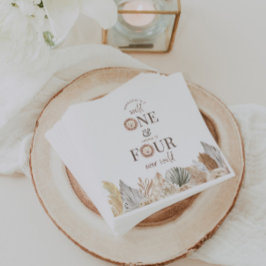 Wild One en Four Ever Wild Gezamenlijke Partij Servet