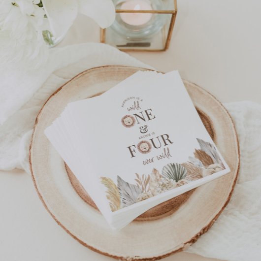 Wild One en Four Ever Wild Gezamenlijke Partij Servet