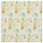 Wild One First Birthday Baby Fabric Stof (Close Up)