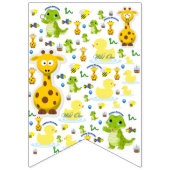 Wild One First Birthday Bunting Banner (Eerste vlag)