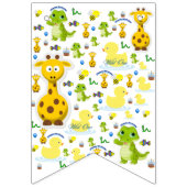Wild One First Birthday Bunting Banner (Derde vlag)