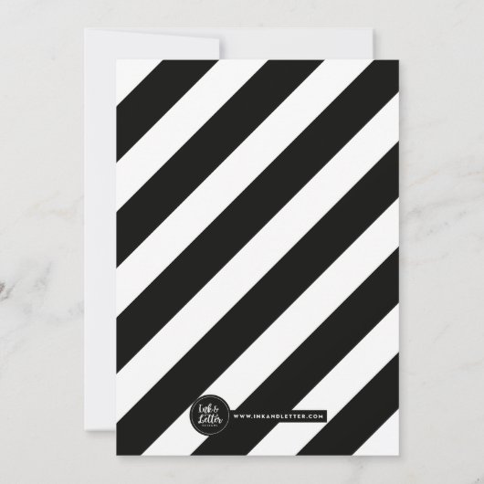 Wild One First Birthday Invitation (Achterkant)