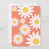 Wild One First Birthday Invitation Kaart (Achterkant)