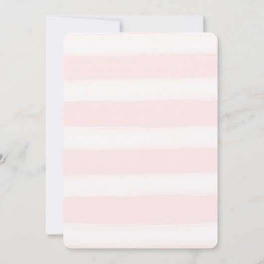 Wild One First Birthday Invitation Kaart (Achterkant)