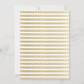 Wild One First Birthday Invitation Kaart (Achterkant)