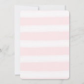 Wild One First Birthday Invitation Kaart (Achterkant)