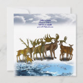 Wild One First Birthday Kaart Invitation (Achterkant)