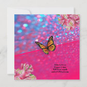 Wild One First Birthday Kaart Invitation (Achterkant)