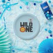 WILD ONE First Birthday Party Borden Papieren Bordje (Feest)