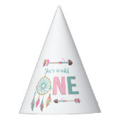 Wild One First Birthday Party Petten Feesthoedjes (Voorkant)