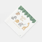 Wild One First Birthday Servet (Hoek)