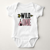 Wild One First Birthday Shirt (Voorkant)