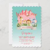 Wild One Florida stijl 1e verjaardag Kaart (Voorkant)