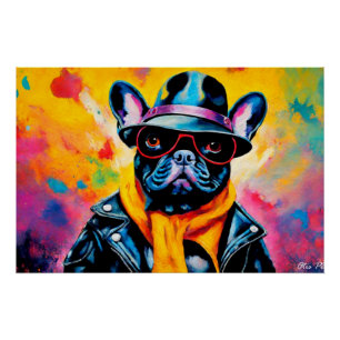 WILD ONE-FRENCH BULLDOG 6 PERFECT POSTER