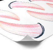 Wild One Game Safari Rhino 1st Birthday Oerwoud Poster (Hoek)