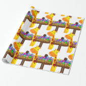 Wild One Gelukkige Verjaardag Verpakking Papier (Uitgerold)