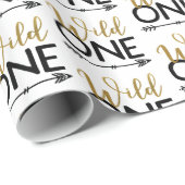 Wild One Gift Wrapping Paper Cadeaupapier (Rol Hoek)