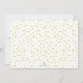 Wild One Gold Safari Foto Dank je kaart (Achterkant)