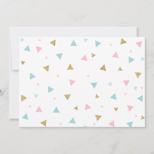 Wild One Invitation Boho Feather Wild One Party Kaart (Achterkant)