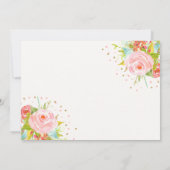 Wild One Invitation Girl Boho Dreamcatcher Party Kaart (Achterkant)