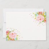 Wild One Invitation Girl Wild 11e verjaardag Kaart (Achterkant)