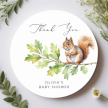 Wild One is onderweg Baby shower dank je