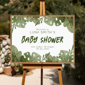 Wild One is onderweg Safari Baby shower welkom Poster