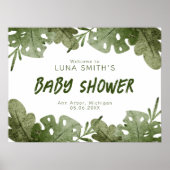 Wild One is onderweg Safari Baby shower welkom Poster (Voorkant)