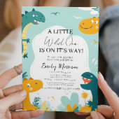 Wild One is op weg naar dinosaurussen en Baby show Kaart