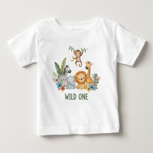 Wild One - Jungle Animals (Voorkant)
