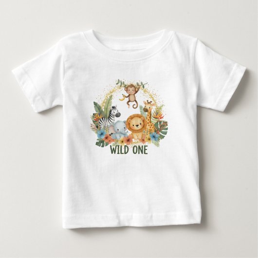 Wild One - Jungle Dieren (Voorkant)