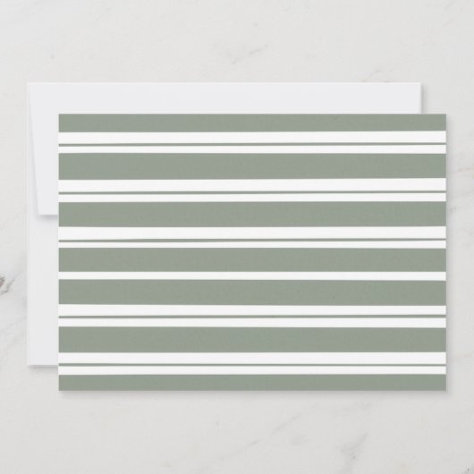 Wild One Jungle Photo Thank You Kaart (Achterkant)