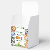 Wild One Jungle Safari 1st birthday  Bedankdoosjes (Geopend)