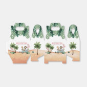 Wild One Jungle Safari 1st Birthday Party Bedankdoosjes (Uitgevouwen)