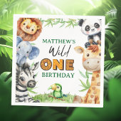Wild One Jungle Safari 1st birthday  Servet