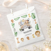 Wild One Jungle Safari Birthday for Boys Bedankzakje (Geknipt)