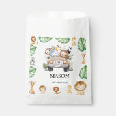 Wild One Jungle Safari Birthday for Boys Bedankzakje (Voorkant)