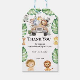 Wild One Jungle Safari Birthday for Boys Cadeaulabel