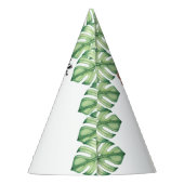 Wild One Jungle Safari Birthday for Boys Feesthoedjes (Achterkant)