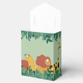 Wild One Jungle Safari Dieren Pret Eerste Verjaard Bedankdoosjes (Geopend)