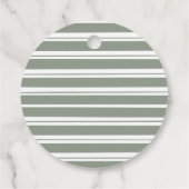 Wild One Jungle Thank You Tag Bedankjes Labels (Achterkant)