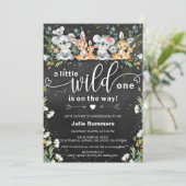Wild One Koalas en Kangaroos Baby shower Kaart (Staand voorkant)