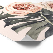 Wild One Leopard Print Meisje Verjaardag Welkomstb (Hoek)