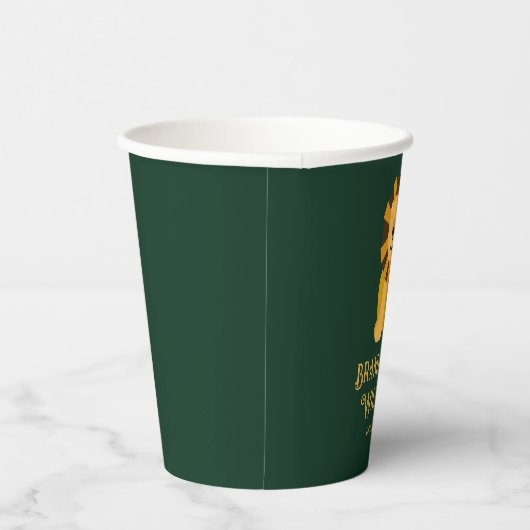 Wild One Lion Birthday Party Oerwoud Safari Papieren Bekers (Rechts)